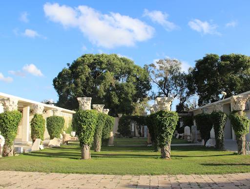 Vist the Caesarea Maritima Museum on Kibbutz Sdot Yam