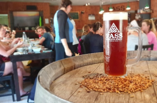 Visit Fass Brewhouse and Pub on Kibbutz Geshur