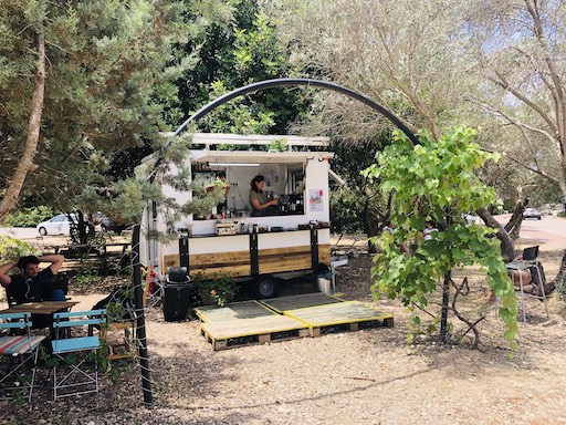 Visit Cafe Dafna on Kibbutz Magal