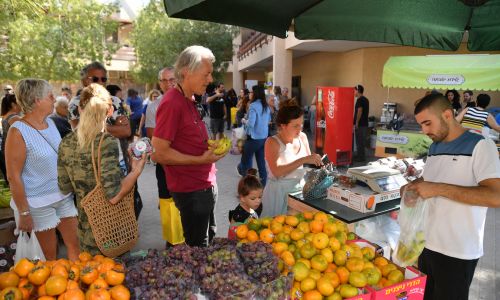 שוכ איכרים בקיבוץ אילות