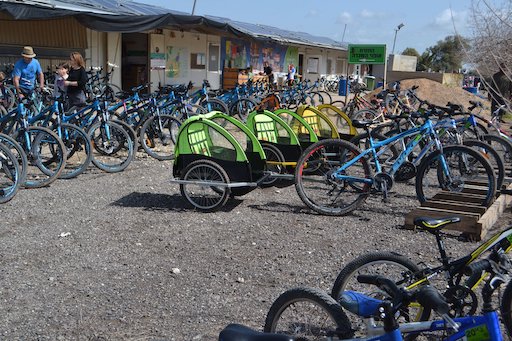 Bicycle Shop and Rental “La Medavesh” on Kibbutz Beeri