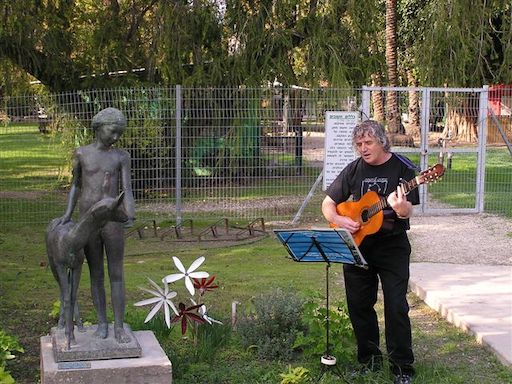 Musical Kibbutz Tour with Amotz - Visit Kibbutz Afikim in Israel