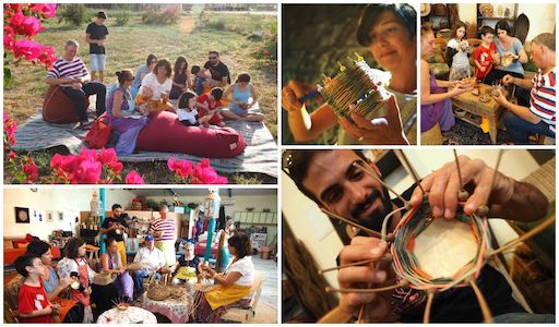 Salima Basket Weaving Workshops - Visit Kibbutz Heftziba in Israel