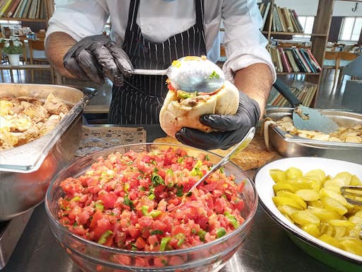 Cramim Dining Hall - Visit Kibbutz Dalia in Israel