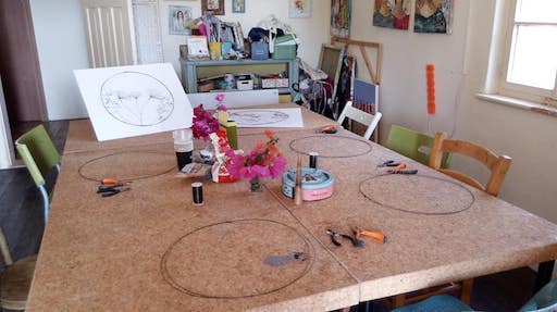 Iron Wire Art Studio - Visit Kibbutz Hasolelim in Israel