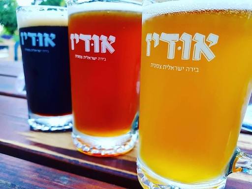 Udiz Beer Brewery - Visit Kibbutz Kfar Giladi in Israel