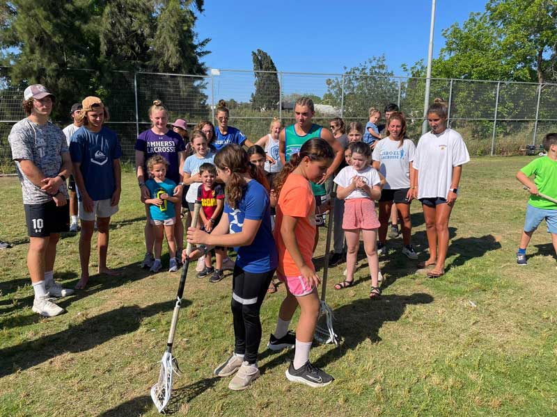 Kibbutz Hosts “Masa” Lacrosse Group During Missile Attacks on Ashkelon